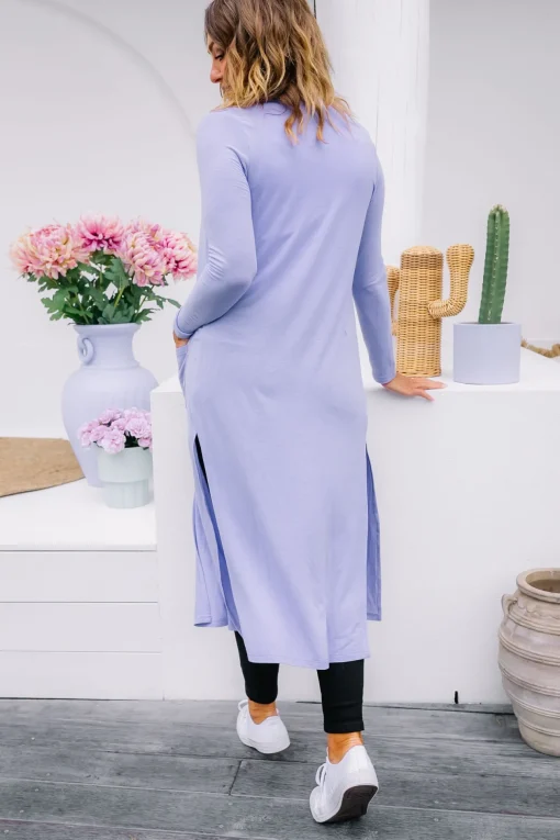 Jane Cardigan in Lavender