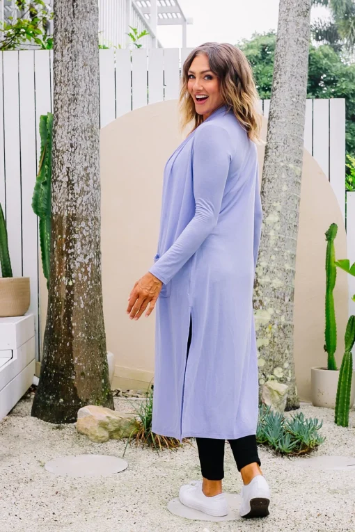 Jane Cardigan in Lavender