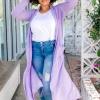 Jane Cardigan in Lilac