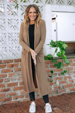 Jane Cardigan in Mocha