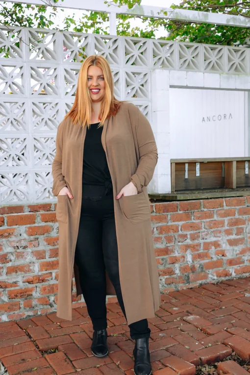 Jane Cardigan in Mocha