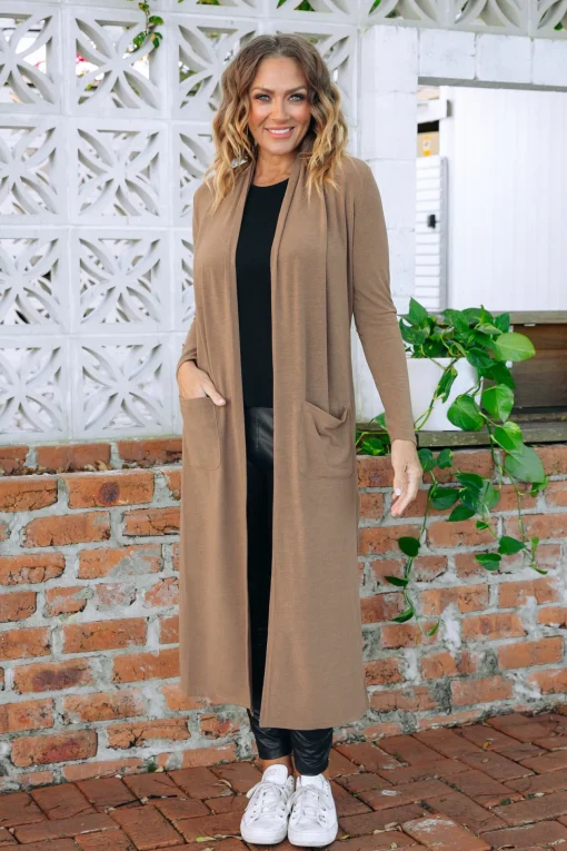 Jane Cardigan in Mocha