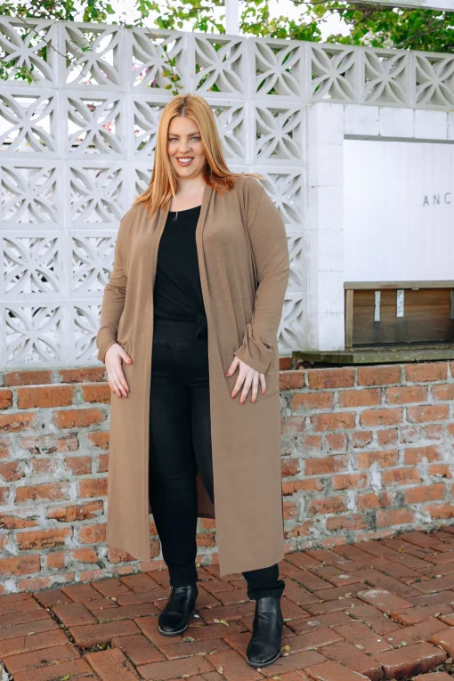 Jane Cardigan in Mocha