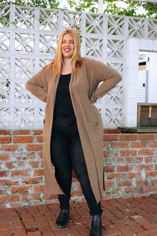 Jane Cardigan in Mocha