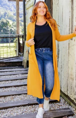 Jane Cardigan in Mustard
