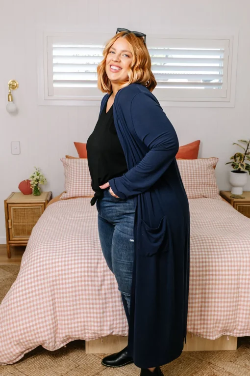 Jane Cardigan in Navy