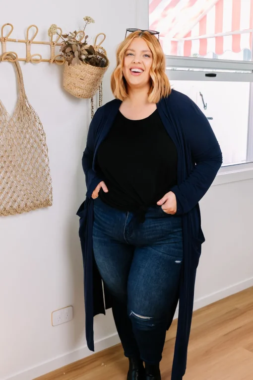 Jane Cardigan in Navy