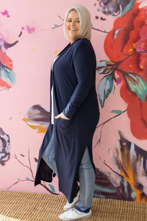 Jane Cardigan in Navy