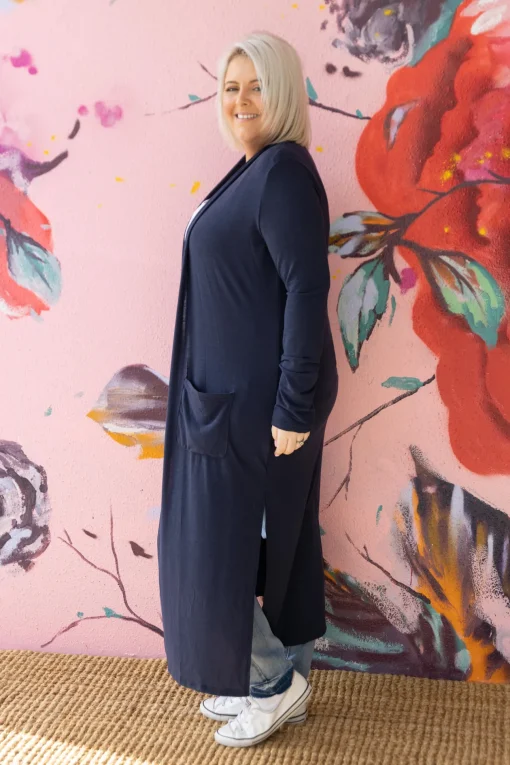 Jane Cardigan in Navy