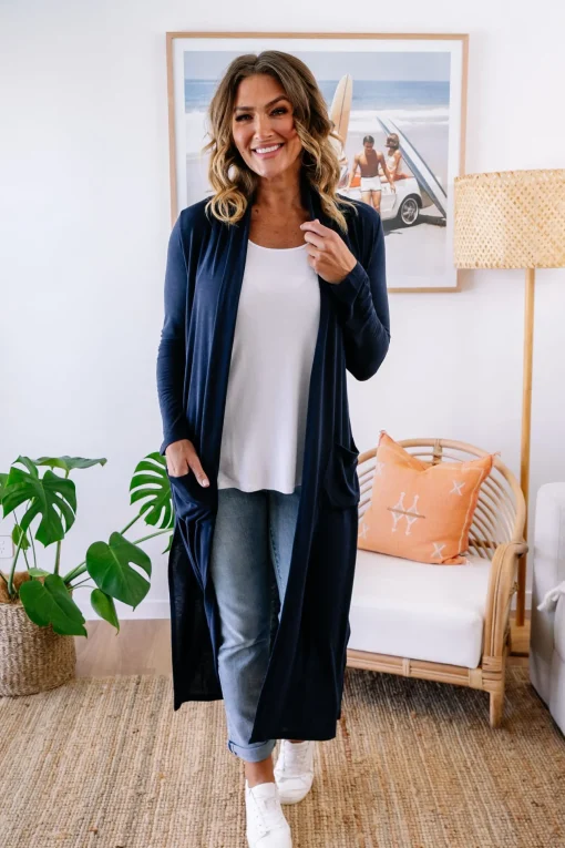 Jane Cardigan in Navy