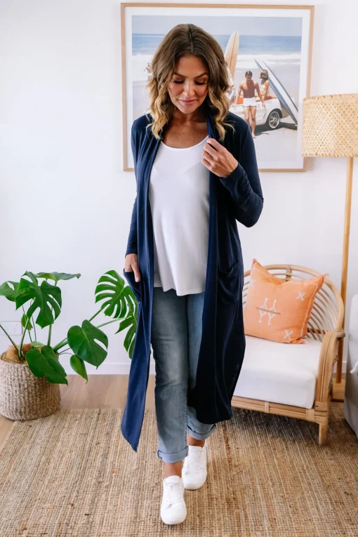 Jane Cardigan in Navy