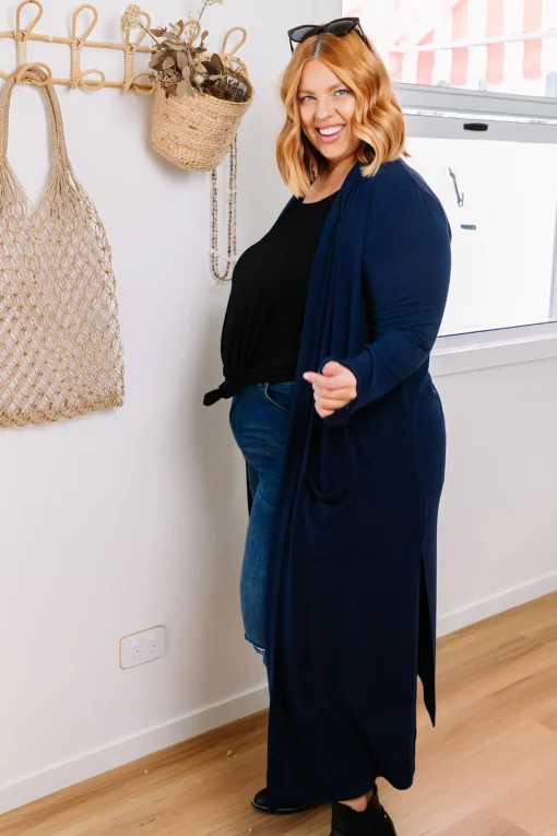 Jane Cardigan in Navy