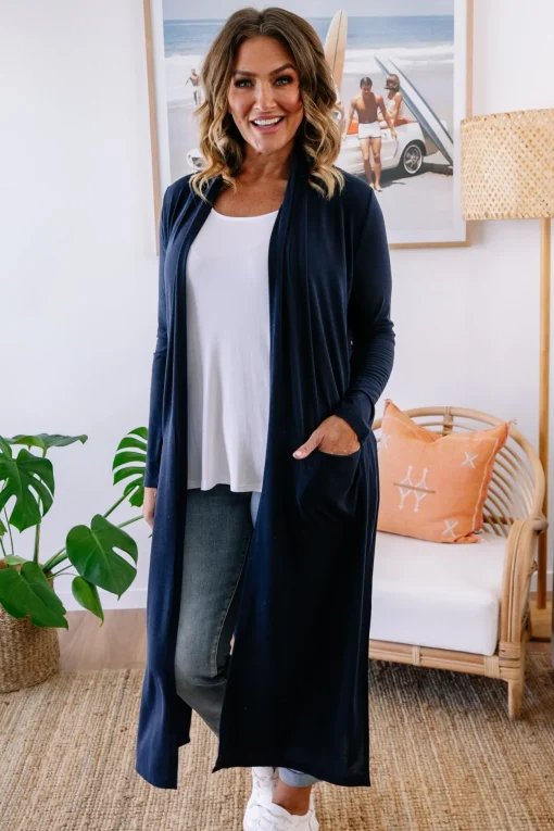 Jane Cardigan in Navy