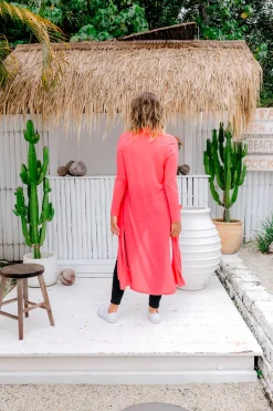 Jane Cardigan in Peach