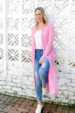 Jane Cardigan in Pink