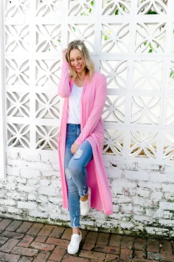 Jane Cardigan in Pink