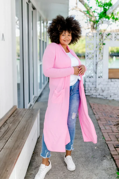 Jane Cardigan in Pink