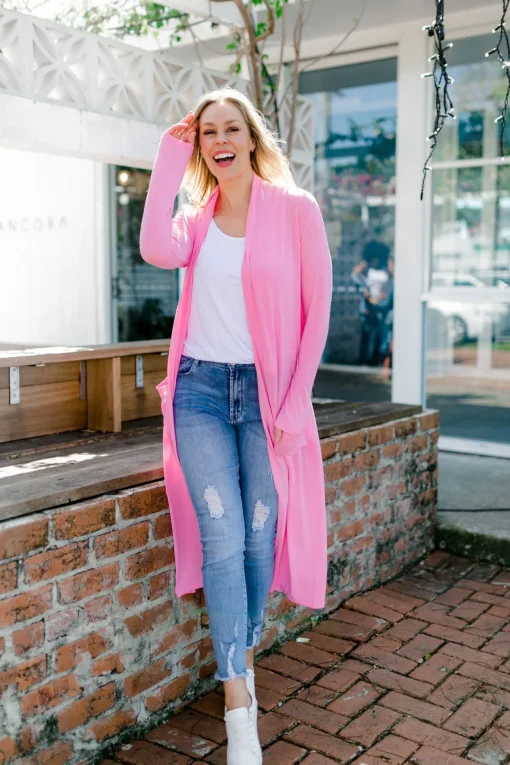 Jane Cardigan in Pink