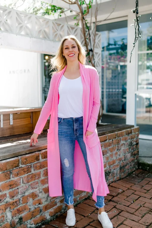 Jane Cardigan in Pink