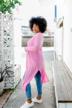 Jane Cardigan in Pink
