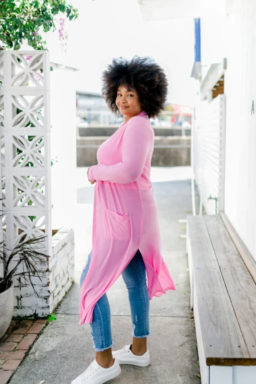 Jane Cardigan in Pink