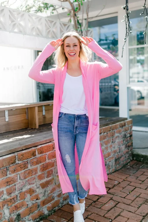Jane Cardigan in Pink