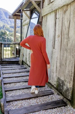 Jane Cardigan in Rust