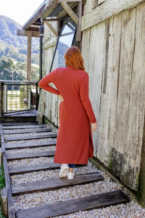 Jane Cardigan in Rust
