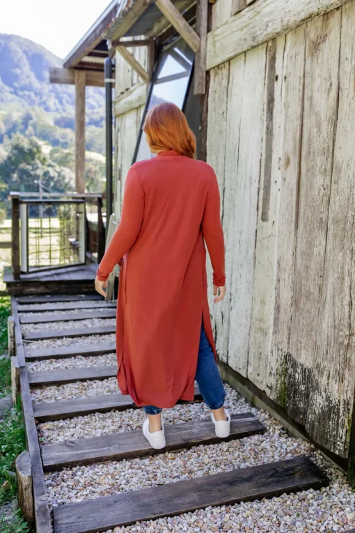 Jane Cardigan in Rust