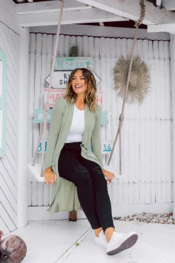 Jane Cardigan in Sage