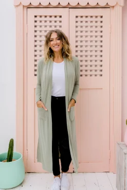 Jane Cardigan in Sage