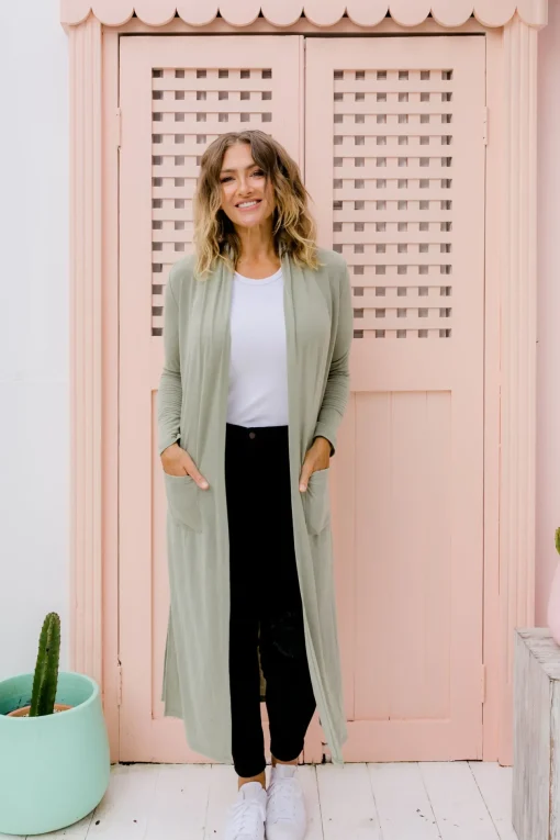 Jane Cardigan in Sage