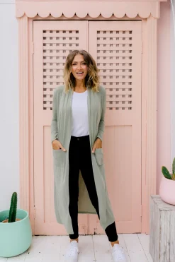 Jane Cardigan in Sage