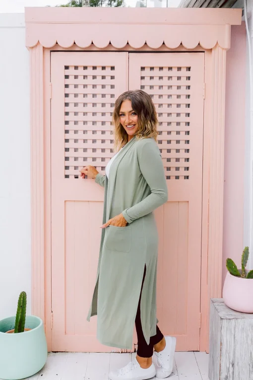 Jane Cardigan in Sage
