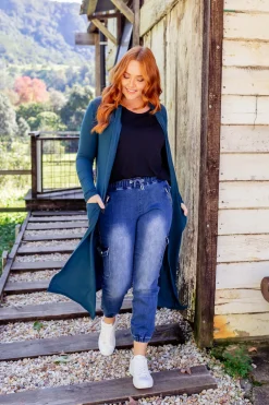 Jane Cardigan in Teal