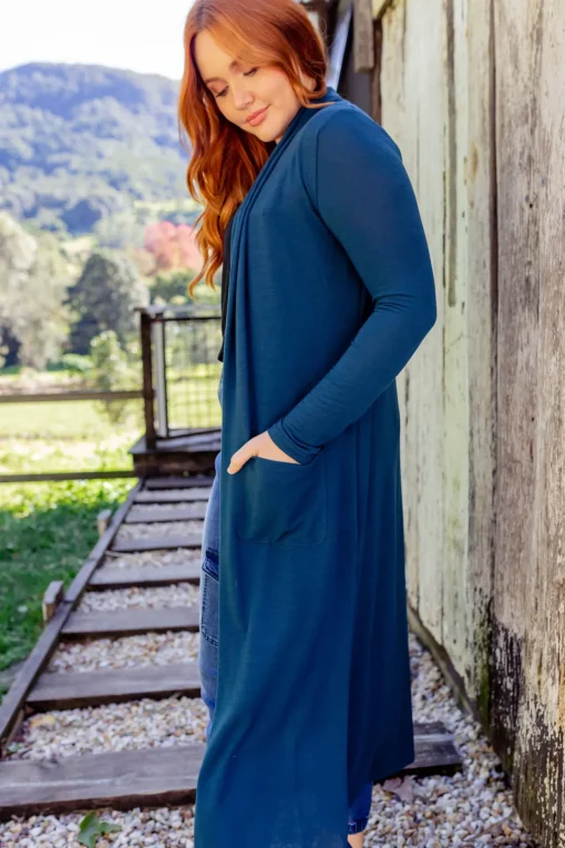 Jane Cardigan in Teal