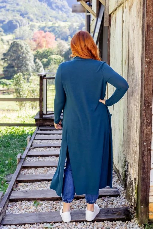 Jane Cardigan in Teal