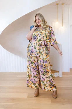 Larsa Linen Blend Pants in Mirage