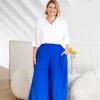 Larsa Pants in Cobalt