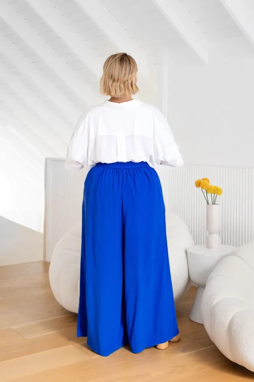 Larsa Pants in Cobalt