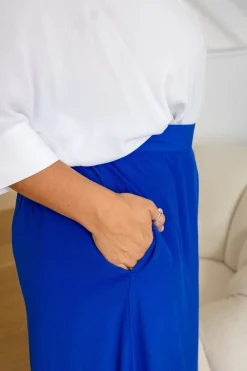 Larsa Pants in Cobalt