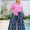 Larsa Pants in Kasey Leopard by Kasey Rainbow