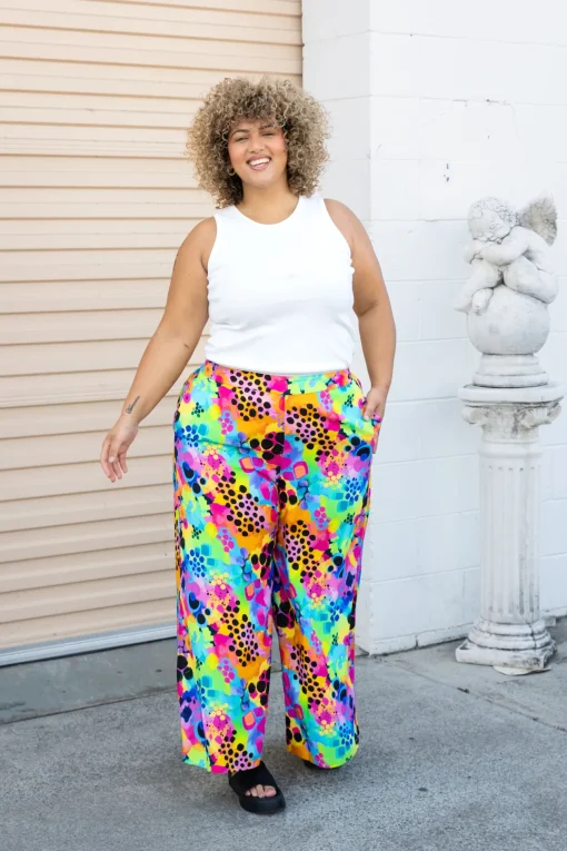 Larsa Pants in Messy Mind by Kasey Rainbow