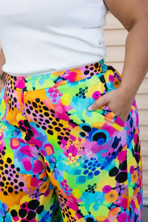 Larsa Pants in Messy Mind by Kasey Rainbow