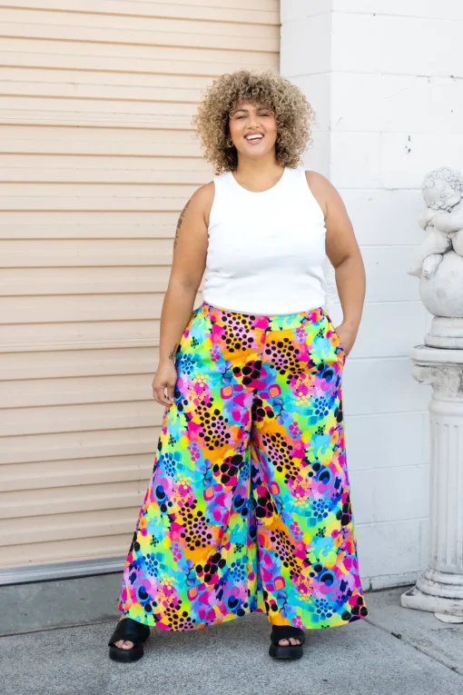 Larsa Pants in Messy Mind by Kasey Rainbow