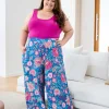Larsa Pants in Paisley Floral
