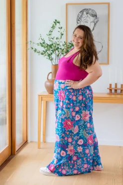 Larsa Pants in Paisley Floral