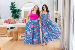 Larsa Pants in Paisley Floral