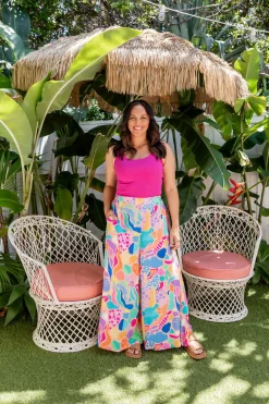 Larsa Pants in Peachy Keen by Kasey Rainbow