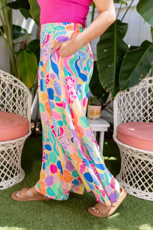 Larsa Pants in Peachy Keen by Kasey Rainbow